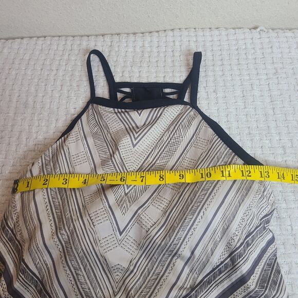 PRANA Beige and Black Dress Women's Size S - Picture 4 of 6